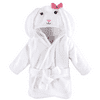 Hudson Baby Unisex Baby Plush Animal Face Robe, Alligator, One Size, 0-9 Months