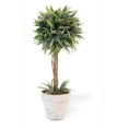 thumbnail image 1 of Boston International JS19104 Lavender Leaves Topiary in White Pot, 1 of 1