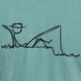 thumbnail image 3 of CafePress - Fishing Stick T Shirt - Mens Comfort Colors Shirt, 3 of 5