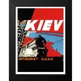 thumbnail image 2 of Vintage Apple Collection 11x14 Black Modern Framed Museum Art Print Titled - Kiev, 2 of 5