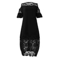 thumbnail image 4 of Robes d'Invités de Mariage pour les Femmes Grande Taille Robe Maxi Formelle Couture Longue Robe Sexy Épaule Froide Robe de Soirée, 4 of 7