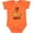 Orange, variant on Inktastic Lab Life is Ruff Yellow Lab Boys or Girls Baby Bodysuit