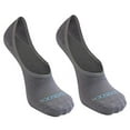 thumbnail image 6 of ZeroSock Mens Bamboo Super Low Invisible Socks With Mesh Ventilation with Anti-Slip Gel Heel Grip (4 Pairs Per Box) (Men's Size 12.5-15, Charcoal Gray), 6 of 9