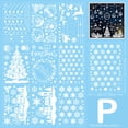 thumbnail image 6 of Christmas Window Clings, 190 PCS Large 3D Reusable Christmas Window Stickers for Glass, 9 Sheets Double Sided Santa Claus Snowman Snowflakes Reindeer Stickers for Christmas Party Decorations, 6 of 6