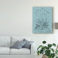 thumbnail image 3 of Trademark Fine Art 'Botanical on Teal IV' Canvas Art by Vision Studio, 3 of 4