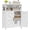White, variant on Farmhouse Bathroom Storage Cabinet with 2 Doors, Toilet Paper Cabinet with Adjustable Shelves, Small Bathroom Cabinet for Kitchen/Laundry/Living Room, 11.8 x 23.6 x 31.5 Inches,