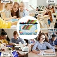 thumbnail image 6 of FORMRS 2 Pack Pencil Pouch for 3 Ring Binder with Clear Window Zipper Case, Easter Bunny Pattern, 6 of 6