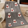 thumbnail image 6 of Ouuluon Soft Flannel Throw Blanket, 59x39 inch Cozy Cover for Bedroom and Living Room, 6 of 7