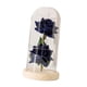 thumbnail image 1 of Cúpula de flores, centro de mesa, manualidades, flores artificiales iluminadas para cumpleaños Azul, 1 of 9