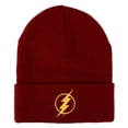 thumbnail image 1 of DC Comics The Flash Lightning Bolt Logo Beanie, 1 of 3