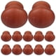 thumbnail image 2 of Cabinet Knobs Wooden Drawer Handles For Cabinets Simple Design Furniture Hardware Dark Red 12Pcs Edition 0711, 2 of 5