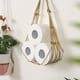 thumbnail image 3 of 1pc Bohemian Style Cotton Rope Wall Hanging Paper Towel Holder - Simple and Stylish Storage Rack, 3 of 5