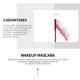thumbnail image 5 of HANDAIYAN Color Pestañas Mascara Impermeable Larga duración Curling Grueso Maquillaje de ojos HANDAIYAN Máscara, 5 of 7