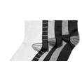 thumbnail image 3 of Perry Ellis Portfolio Mens 6 Pack Striped Dress Socks Black 7-12, 3 of 3