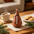 thumbnail image 6 of Sports Ball Christmas Tree Decor, LED Lighted Holiday Decor with Topper Star, Unique Gifts for Sports Lovers, Christmas Ornament for Tabletop Holiday Party Indoor Desks, A, 6 of 8