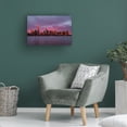 thumbnail image 4 of Trademark Fine Art Bing Yu New York City Sunset Canvas Wall Art, 4 of 4