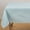 Aqua, variant on Fennco Styles Modern Stitched Line Tablecloth 65" W x 104" L - Aqua Woven Table Cover for Home Décor, Dining Table, Banquet, Family Gathering, Holiday and Special Occasion