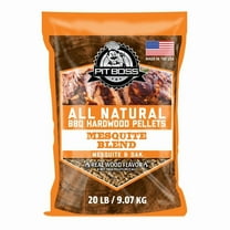 Pit Boss 100% All-Natural Hardwood Mesquite BBQ Grilling Pellets, 20 Pound Bag