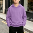 thumbnail image 2 of Enjoytime Boys Hoodie Long Sleeve Pullover Sweatshirt Fall Lightweight Casual Toddler Kids Clothes 1-15Y, 2 of 8