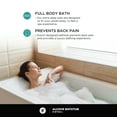 thumbnail image 5 of Fine Fixtures  Alcove Bathtub With Left Side Fixed Tile Flange - 60" x 32' x19", 5 of 13
