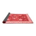 thumbnail image 2 of Ahgly Company Indoor Round Oriental Red Traditional Area Rugs, 6' Round, 2 of 4