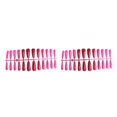 thumbnail image 2 of Soidarity 24 Uds. De uñas artificiales, extralargas, con gradiente, puntas de uñas postizas, decoración para mujeres, accesorio de manicura para mujeres rojo 2piezas Soidarity CBP456228, 2 of 5