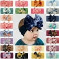 thumbnail image 5 of 1Pcs Tie Dye Bowknot Baby Headband Elastic Turban Hairband Baby Girl Headbands Hair bands for Baby Girls Hair Accessories, 5 of 6
