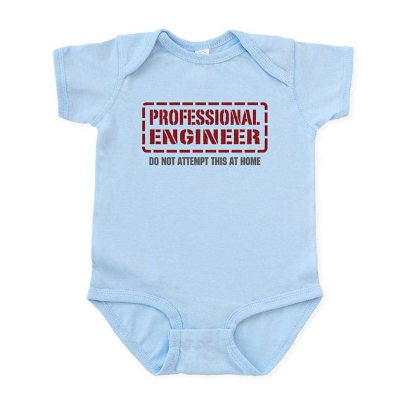 CafePress - Professional Engineer Infant Bodysuit - Baby Light Bodysuit, Size Newborn - 24 Months