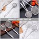 thumbnail image 5 of 3 UNIDS COCINA COCINA COCCIÓN FRY FRYETERS SKIMMERS Herramientas de acero inoxidable (Plata), 5 of 5