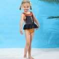 thumbnail image 7 of KAWELL Little Girls Two-Piece Summer Swimwear Role Play Bikini Swim Suit Toddler Tankini Red 3-10 Years, 7 of 7