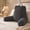 Gray, variant on Royalbear 24 Inch Large Shredded Memory Foam Reading Pillow, Anti-Pilling Corduroy Bed Rest Pillow with Adjustable Back & Arm Support for Adults, Gray