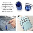 thumbnail image 4 of Jinsinto 10pcs Waterproof Aluminum Pill Box Bottle Holder Container With Keychain, 4 of 4