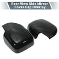 thumbnail image 2 of Cubierta de espejo retrovisor izquierdo y derecho de Unique Bargains para Lexus y Toyota Land Cruiser, par en negro brillante, 2 of 7