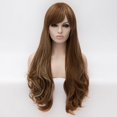 thumbnail image 3 of CoastaCloud Big Curly Cosplay Wig Long Hair Heat Resistant Costume Wigs 29.5" 75cm, 3 of 4