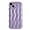 LPurple, variant on Water Ripple Pattern Curly Wave Frame Soft Compatible with iPhone Case (Pink,iPhone 12 Pro Max)