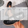thumbnail image 3 of Women's Mary Jane Ballet Flat with Strap Women's Fashionable Thick Sole Polka Trendy Comfortable Casual Shoes, 3 of 9
