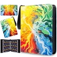 thumbnail image 1 of Carpeta coleccionable FARICHE de 9 bolsillos para tarjetas TCG con capacidad para 900, 1 of 8