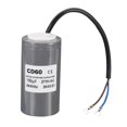 thumbnail image 3 of Uxcell CD60 Running Capacitor 150uF 275V 2 Wires 50/60Hz 100x50mm Motor Starting Capacitor, 3 of 5