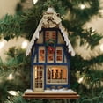 thumbnail image 2 of Ginger Cottages Claus Cafe Coffee Shop Wood Caffeine Ornament 80039., 2 of 3