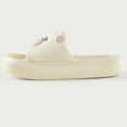 thumbnail image 4 of Godom Toddler Slippers Cute Soft Anti-slip House Kids Girl Slipper for Indoor Outdoor Kid Cloud Slides, 4 of 4