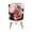 Color 4, variant on Small Trash Can with Lid Western Landscape Stained Glass Prominent Cactus Turquoise 1.8 Gallon Dog Proof Trash Can Round Garbage Can Waste Bin Wastebasket for Bathroom Bedroom Living Room