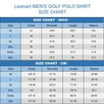 thumbnail image 2 of Men's Golf Polo Shirt Performance Wicking Dry Fit Short Sleeve T-Shirt Tops, 2 of 7