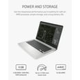 thumbnail image 3 of HP Chromebook 14a Laptop, AMD 3015Ce Processor, 4 GB RAM, 32 GB eMMC Storage, 14-inch HD Touchscreen, Google Chrome OS, Anti-Glare Screen, Long-Battery Life (14a-nd0060nr, 2021, Forest Teal), 3 of 5