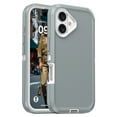thumbnail image 1 of [PST] iPhone 16 Plus Hard Defender Case, Anti-Drop Triple Layers Shockproof Heavy Duty Defender Hard Case Cover, 1 of 5