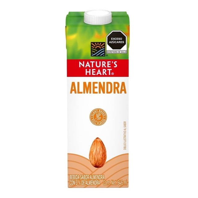 Bebida vegetal Nature's Heart sabor almendra 946 ml