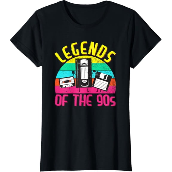 t-shirt 90s Party Outfit For Women & Men, 90's Costume, Legends 90s T-Shirt mens t shirt，black，women，funny，misfits，men，journey