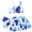 Blue Marble, variant on Lanbubble Girls 3 Piece Swimsuit Tankini Set Bathing Suit Bikini Beach Swimear with Skirt 7-8 Years