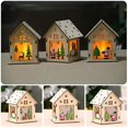 thumbnail image 4 of Adorno Navideño con Luz LED para el Hogar, Decoración Luminosa de Madera para Escritorio, Regalos, 4 of 4
