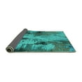 thumbnail image 2 of Ahgly Company Indoor Rectangle Oriental Turquoise Blue Industrial Area Rugs, 6' x 9', 2 of 4