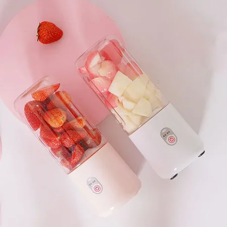 

Electric Portable Juicer Household Usb Rechargeable Juice Machine Small Portable Juicer 500ml ABS Plastic 889